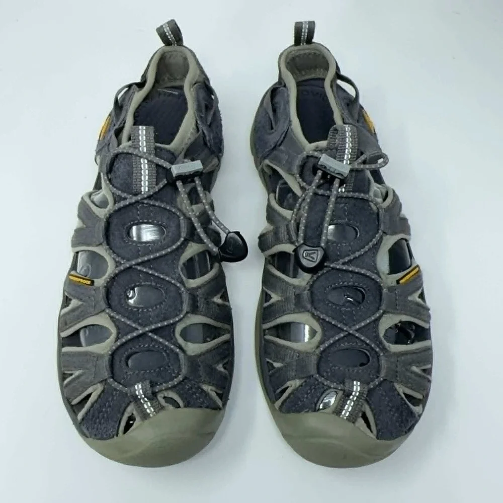 Keen Whisper Sandals Women's Size 9 Gray Waterproof Hiking Water 1018227 - Picture 6 of 9